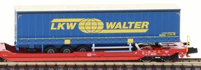 Fleischmann 6660050 N dubbele tasje-draaiwagen T3000e van de DB AG Fleischmann 6660050 N dubbele tasje-draaiwagen T3000e van de DB AG