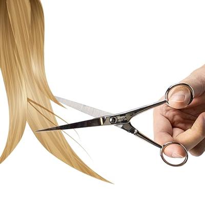 Homeij kappersschaar 16cm rvs