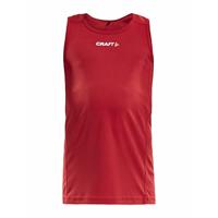 Craft 1907369 Rush Singlet JR - Bright Red - 122/128 - thumbnail