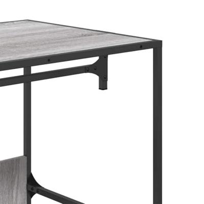 Kledingkast 90x50x180 cm bewerkt hout grijs sonoma eikenkleurig Kledingkast 90x50x180 cm bewerkt hout grijs sonoma eikenkleurig