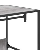 Kledingkast 90x50x180 cm bewerkt hout grijs sonoma eikenkleurig - thumbnail