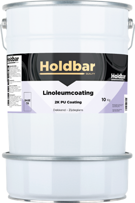 Holdbar Linoleumcoating Antracietgrijs (RAL 7016) 10 Kg