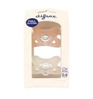 Siliconen fopspeen natural assorti 0-6 maanden 2 Stuks - thumbnail