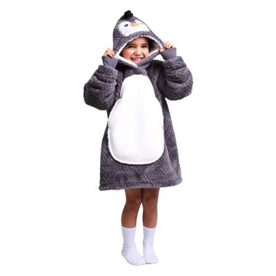 Noxxiez knuffel hoodie small trui pinguin, 3-6 jaar Noxxiez knuffel hoodie small trui pinguin, 3-6 jaar