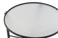 Hoofdtafel DKD Home Decor Metaal Kristal 63 x 63 x 46 cm - thumbnail