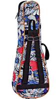 Ortega Keiki KUB-SR-CC Samurai gigbag voor concert ukelele - thumbnail