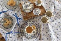 Clayre & Eef Ovenhandschoen roosjes - thumbnail