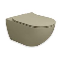 Royal Plaza Belbo wandcloset - 55cm - cycloneflush - zonder spoelrand - met toiletzitting - woud SW1127058 / SW1075546 - thumbnail