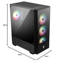MSI MAG FORGE 112R midi tower behuizing - thumbnail