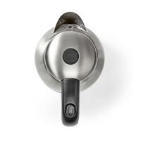 Nedis Waterkoker | 1.7 l | Roestvrij Staal | Zilver / Zwart | 360 graden draaibaar | Verborgen verwarmingselement | Strix®-controller | - thumbnail