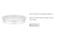 Mepal deksel beslagkom chef it 1500 ml helder - thumbnail