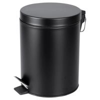 Differnz pedaalemmer 5 liter mat zwart - thumbnail