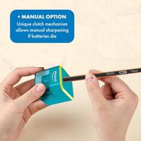 Maped elektrische potloodslijper op batterijen, in ophangdoos - thumbnail