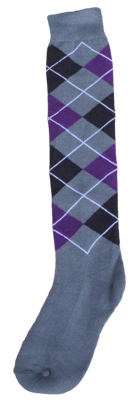 Kniekous RE grijs/zwart/paars 43-46