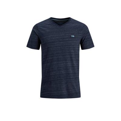 JACK & JONES CORE T-shirt Trick donkerblauw JACK & JONES CORE T-shirt Trick donkerblauw