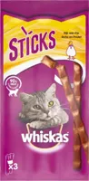Whiskas Sticks voor de kat 28 x kip - thumbnail