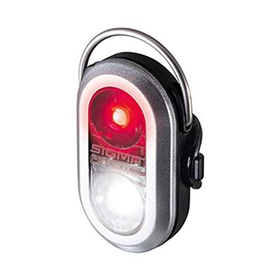 Sigma micro duo zilver dual led incl 2x cr-2032