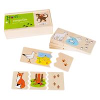 Beleduc cognito dierenmanieren herkennen houten kinderspel - thumbnail