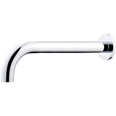 Wiesbaden Baduitloop Rond 25cm Chroom - Stijlvolle Badkamer Accessoire