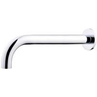 Wiesbaden Baduitloop Rond 25cm Chroom - Stijlvolle Badkamer Accessoire - thumbnail