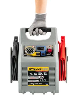 GYS Snelstartsysteem Gyspack 660 027862 Starthulpstroom: 640 A Werklamp, Spanningsomvormer 230 V, Verpolings- en elektronicabescherming