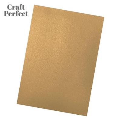 Tonic Studios • pearlescent card a4 x5 majestic gold