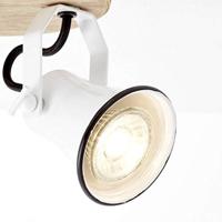 Brilliant Seed 82224/05 Plafondspot LED GU10 10 W Wit, Hout (licht) - thumbnail