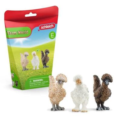 Set van Boerderijdieren Schleich Chicken Friends Plastic