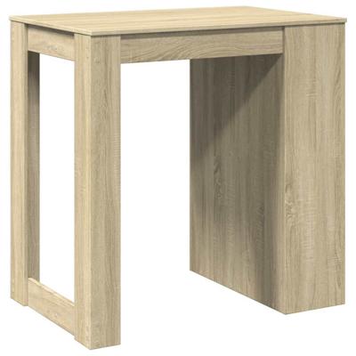 Bartafel 102x70x103,5 cm bewerkt hout sonoma eikenkleurig