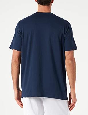 JAKO 6160 T-Shirt Promo - Marine Gemeleerd/Fluo Citroen - 4XL