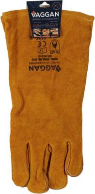 Bbq handschoenen leer bruin 35 Nampook - Nampook