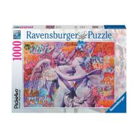 Ravensburger puzzel Cupido en Psyche verliefd 1000 stukjes - thumbnail