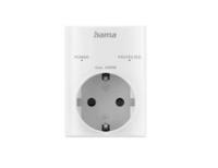 Hama Stopcontactadapter Geaard Stopcontact met Overspanningsbeveiliging Netspanning Wit - thumbnail