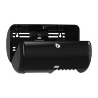 Toiletpapierdispenser Tork T4 Elevation duo zwart 557008 - thumbnail
