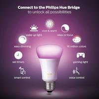 Philips Hue Verlichtingsset 8719514291515 Energielabel: F (A - G) HueWCA 9W A60 E27 3set EUR PMO E27 11 W RGBW Energielabel: F (A - G) - thumbnail