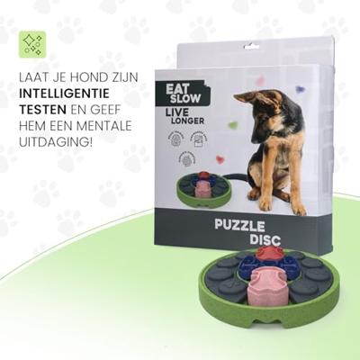 Eat Slow Live Longer Puzzle Disc