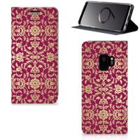 Telefoon Hoesje Samsung Galaxy S9 Barok Pink - thumbnail