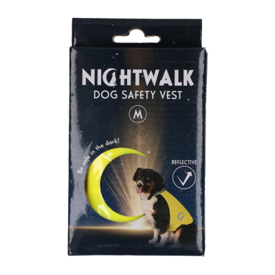 Nightwalk Safety Vest Geel M Nightwalk Safety Vest Geel M