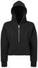 TriDry TR077 Women´s Half Zip Hoodie - Black - S/M - thumbnail