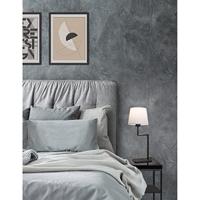 Lyora TafellampSavona zwart met witte kap - 9919152 - thumbnail