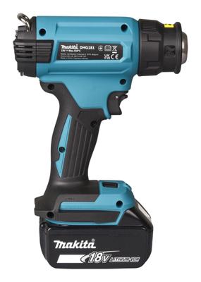 Makita DHG181ZJ Accu Heteluchtpistool 18V Basic Body in Mbox - thumbnail