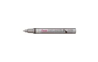 Viltstift pentel msp10 rond 1.5mm zilver | 12 stuks Viltstift pentel msp10 rond 1.5mm zilver | 12 stuks