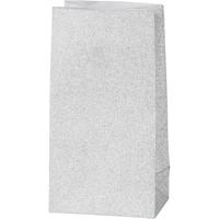 Vivi Gade Papieren zakken, h: 17 cm, afm 6x9 cm, 120 gr, zilver, 8 stuk/ 1 doos - thumbnail