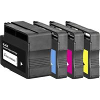 Basetech Inktcartridge vervangt HP 932XL, 933XL, CN053AE, CN054AE, CN055AE, CN056AE Compatibel Combipack Zwart, Cyaan, Magenta, Geel BTH174 1725,4005-126 - thumbnail
