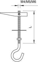 OBO Bettermann 3482030 454 M6x100 G Tuimelplug 100 mm 6 mm 1 stuk(s) - thumbnail