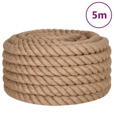 VidaXL Touw 5 m lang 36 mm dik jute