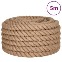 VidaXL Touw 5 m lang 36 mm dik jute - thumbnail