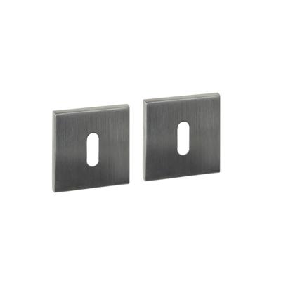 Intersteel Set van 2 sleutelrozettenTira vierkant RVS 53x53mm - 1335.103086