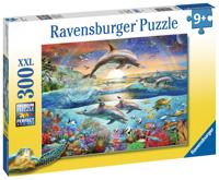 Ravensburger legpuzzel xxl dolfijnenparadijs, 300st. - thumbnail