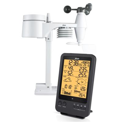 Alecto WS-4700 Professioneel weerstation met draadloze sensor zwart - WS-4700